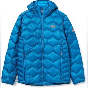 Jack Wolfskin Blue Puffer Jacket